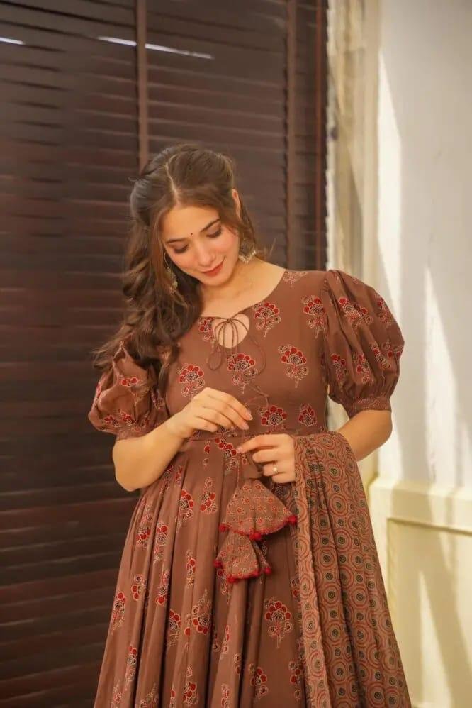 🌺 কালারফুল সুতি থ্রি পিস 🌺