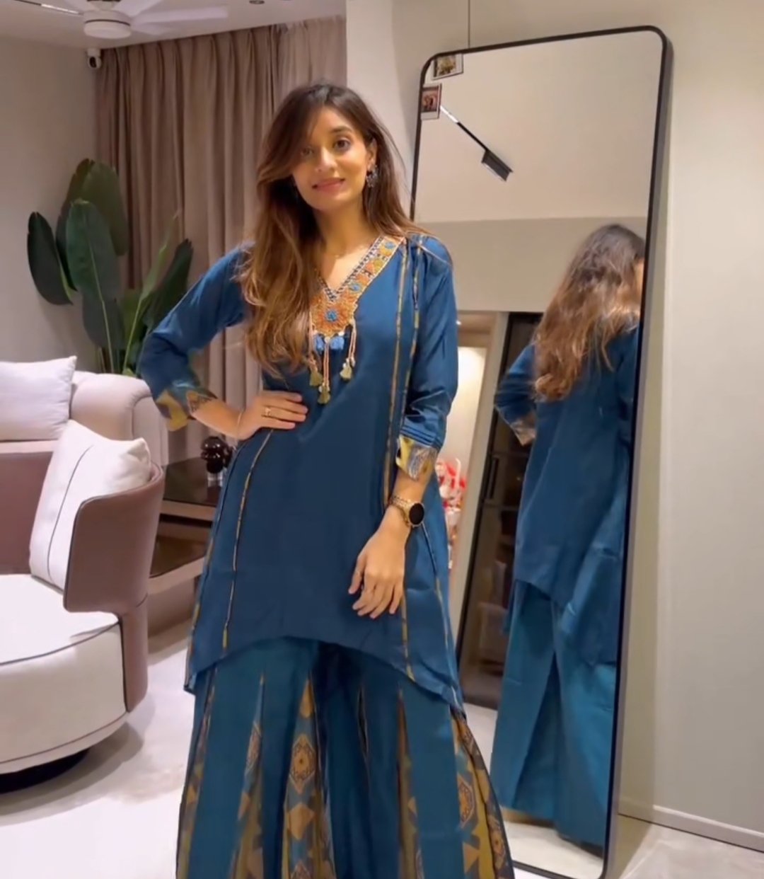 🌺কালার ফুল টু পিস 🌺